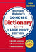 Merriam-Webster Concise Dictionary by Merriam-Webster