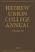 Hebrew Union College Annual Volume 88 by David H. Aaron, Jason Kalman