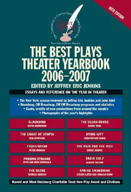 The Best Plays Theater Yearbook 2006-2007 by Jeffrey Eric Jenkins