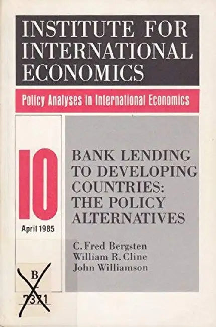 Bank Lending to Developing Countries by C. Fred Bergsten