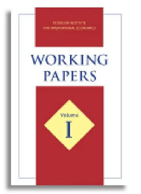 Working Papers by Peterson Instit Economics
