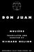 Don Juan by Moliere, Richard Nelson