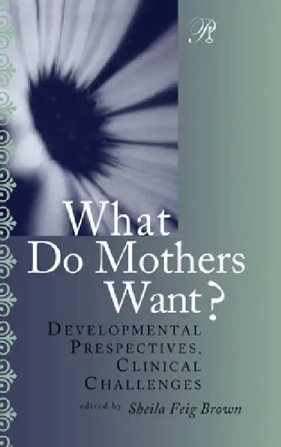 What Do Mothers Want?: Developmental Perspectives, Clinical Challenges by Sheila F. Brown
