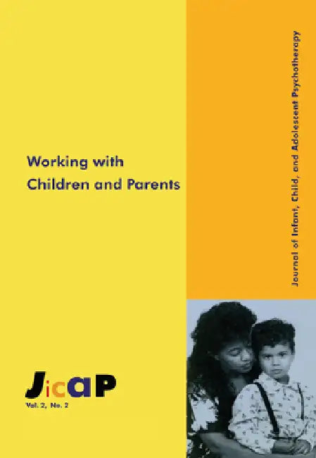 Working with Children: Journal of Infant, Child, and Adolescent Psychotherapy, 2.2 by Vaughns Kirkland C.