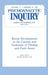 Recent Developments: Psychoanalytic Inquiry, 11.3 by George Moraitis