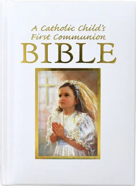 Catholic Child's First Communion Gift Bible by Victor Fr Hoagland