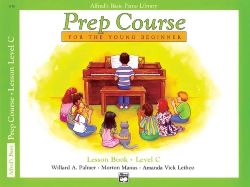 Alfred's Basic Piano Library Prep Course Lesson C by Willard A Palmer