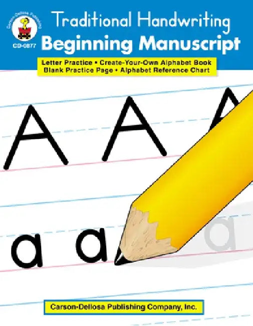 Beginning Manuscript by Carson-Dellosa Publishing