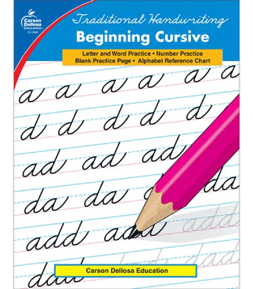 Traditional Handwriting: Beginning Cursive, Grades 1 - 3 by Carson-Dellosa Publishing