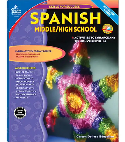 Spanish, Grades 6 - 12 by Cynthia Downs