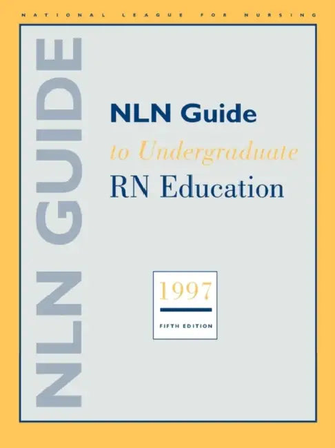 NLN Guide to Undergraduate RN Education 1997 by Nln