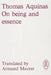On Being and Essence by Thomas Aquinas
