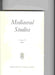 Mediaeval Studies 73 (2011) by Jonathan Black
