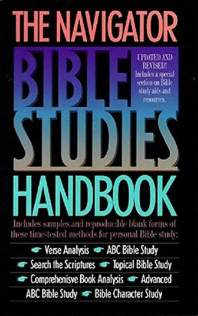 Navigator Bible Studies Handbook by Navigators