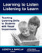 Learning to Listen by Lizbeth a. Barclay, Lizbeth a. Barclay