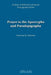 Prayer in the Apocrypha and Pseudepigrapha by Norman B. Johnson