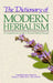 The Dictionary of Modern Herbalism by Simon Mills