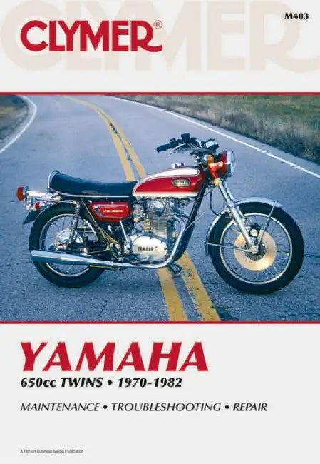 Clymer Yamaha 650cc Twins 70-82: Service, Repair, Maintenance by Penton
