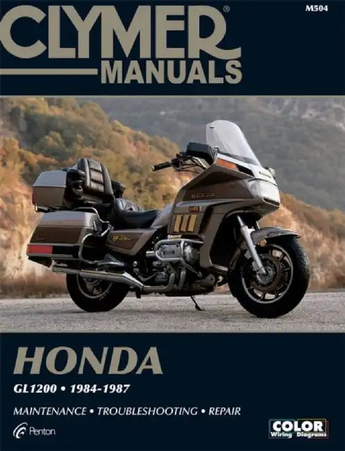 Clymer Honda Gl1200 84-87: Service, Repair, Maintenance by Penton