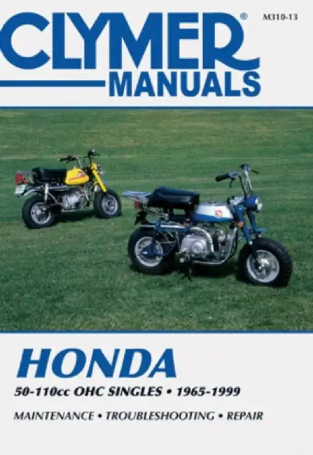 Clymer Honda 50-110cc Ohc Singles, 1965-1999: Service, Repair, Maintenance by Penton