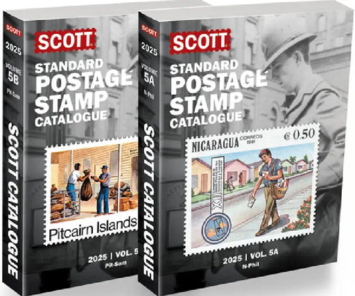 2025 Scott Stamp Postage Catalogue Volume 5: Cover Countries N-Sam (2 Copy Set): Scott Stamp Postage Catalogue Volume 5: Countries N-Sam by Jay Bigalke, Jim Kloetzel, Chad Snee