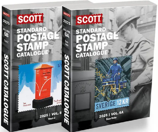 2025 Scott Stamp Postage Catalogue Volume 6: Cover Countries San-Z (2 Copy Set): Scott Stamp Postage Catalogue Volume 6: Countries San-Z by Jay Bigalke, Jim Kloetzel, Chad Snee