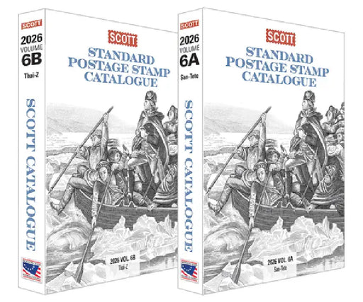 2026 Scott Stamp Postage Catalogue Volume 6: Cover Countries San-Z (2 Copy Set): Scott Stamp Postage Catalogue Volume 6: Countries San-Z by Jay Bigalke, Jim Kloetzel, Chad Snee