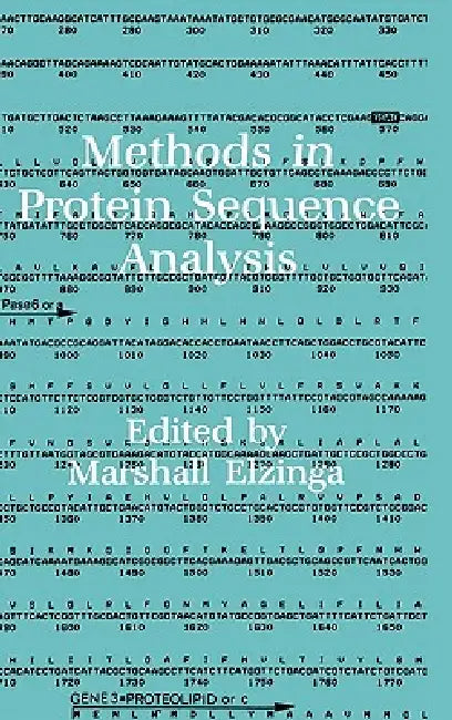 Methods in Protein Sequence Analysis by Marshall Elzinga