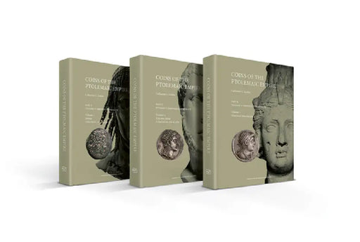 Coins of the Ptolemaic Empire, Part 2: Ptolemy V Through Cleopatra VII: Vol. 1 (Precious Metal), Vol. 2 (Bronze) by Catharine C. Lorber