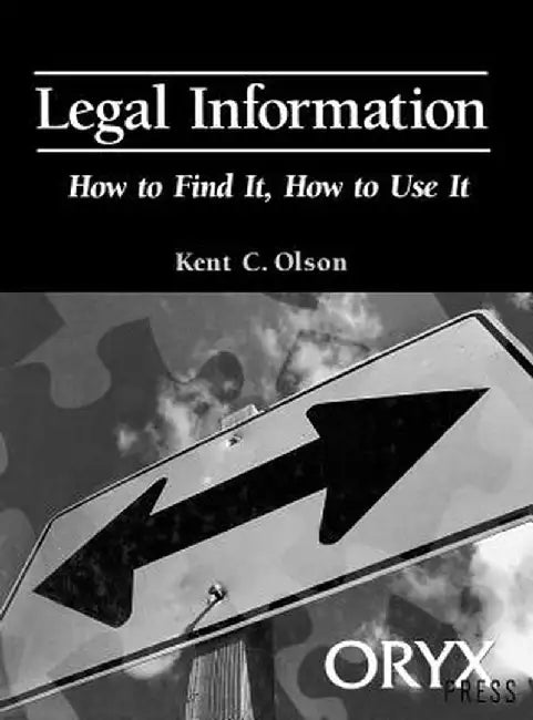 Legal Information by Kent Olson
