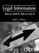 Legal Information by Kent Olson