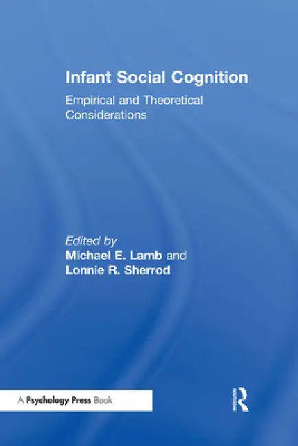 Infant Social Cognition: Theoretical and Empirical Considerations by Lonnie R. Sherrod
