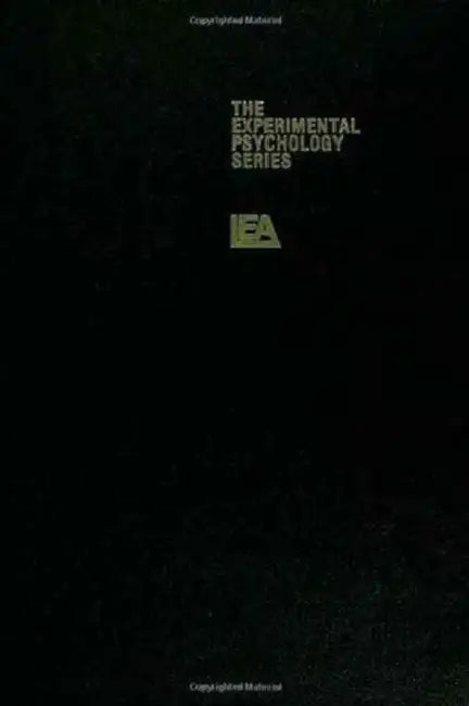 Language, Memory, and Thought by John R. Anderson