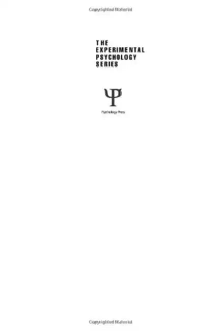 The Processing of Information and Structure by W. R. Garner