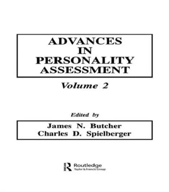 Advances in Personality Assessment by James N. Butcher