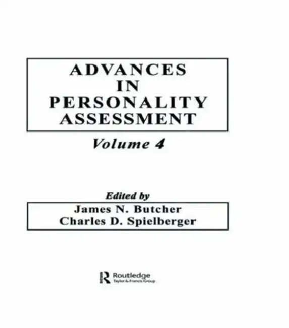 Advances in Personality Assessment by James N. Butcher