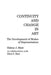 Continuity and Change in Art: The Development of Modes of Representation by Sidney J. Blatt