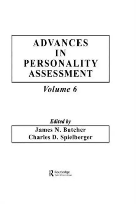 Advances in Personality Assessment by James N. Butcher