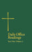 Daily Office Readings Yr.1, Vol.2 by Terence L. Wilson