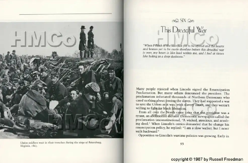 Lincoln: A Photobiography by Russell Freedman