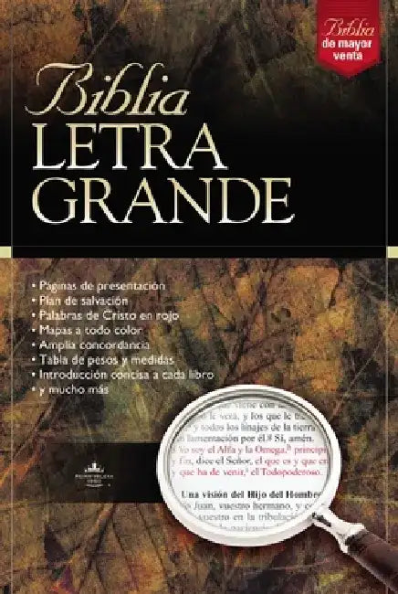 Biblia Letra Grande-RV 1960 by Rvr 1960- Reina Valera 1960