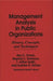 Management Analysis in Public Organizations: History, Concepts, and Techniques by Ray C. Oman