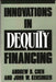 Innovations in Dequity Financing by Andrew H. Chen
