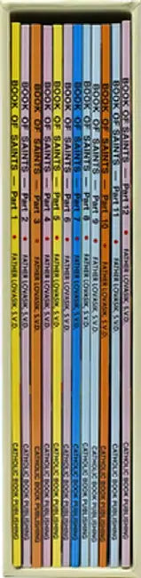 Book of Saints Gift Set (Books 1-12) by Catholic Book Publishing Co