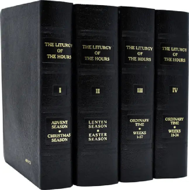 Liturgy of the Hours (Set of 4) by International Commission on English in t