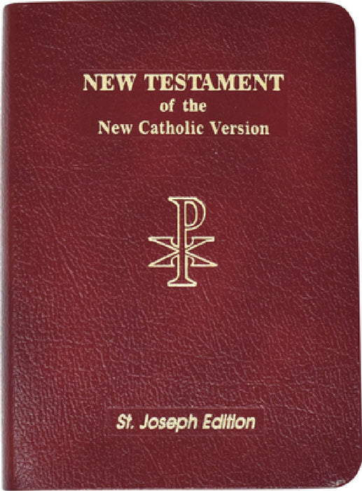 New Catholic New Testament Bible by Catholic Book Publishing Corp