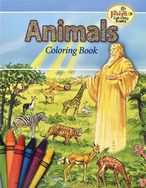 Animals of the Bible Coloring Book by Catholic Book Publishing Co
