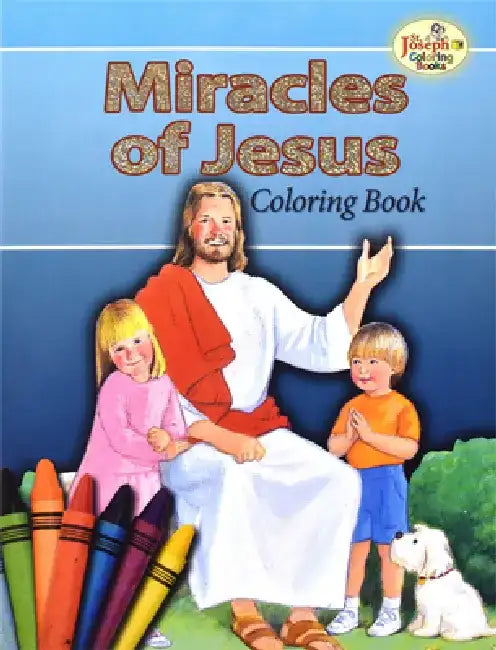 Miracles of Jesus Coloring Book by Catholic Book Publishing Co