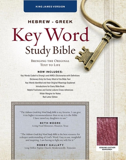 Hebrew-Greek Key Word Study Bible-KJV by Spiros Zodhiates