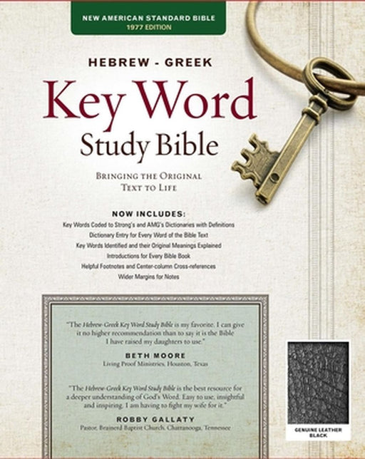 Hebrew-Greek Key Word Study Bible-NASB: Key Insights Into God's Word by Spiros Zodhiates